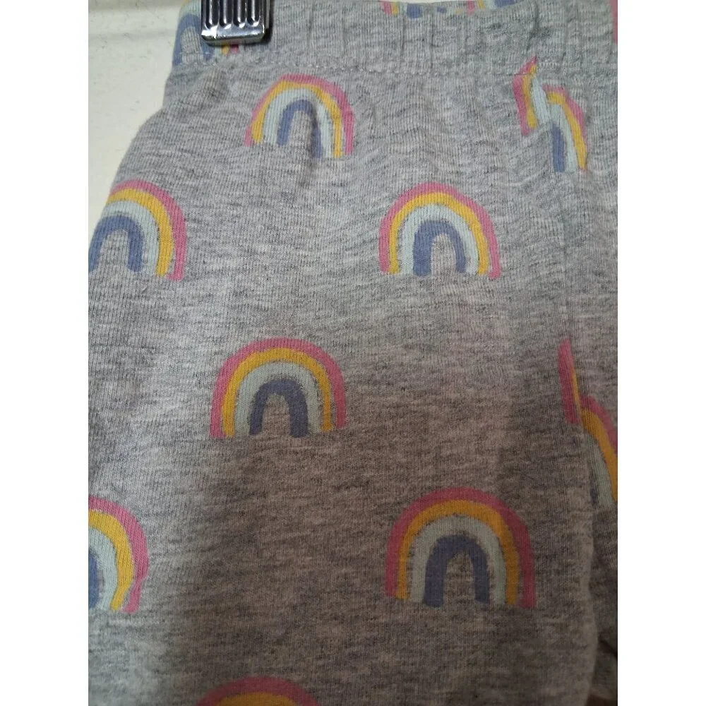 Baby Gap Leggings Rainbow Casual Gray Girls Size 0-3 Months